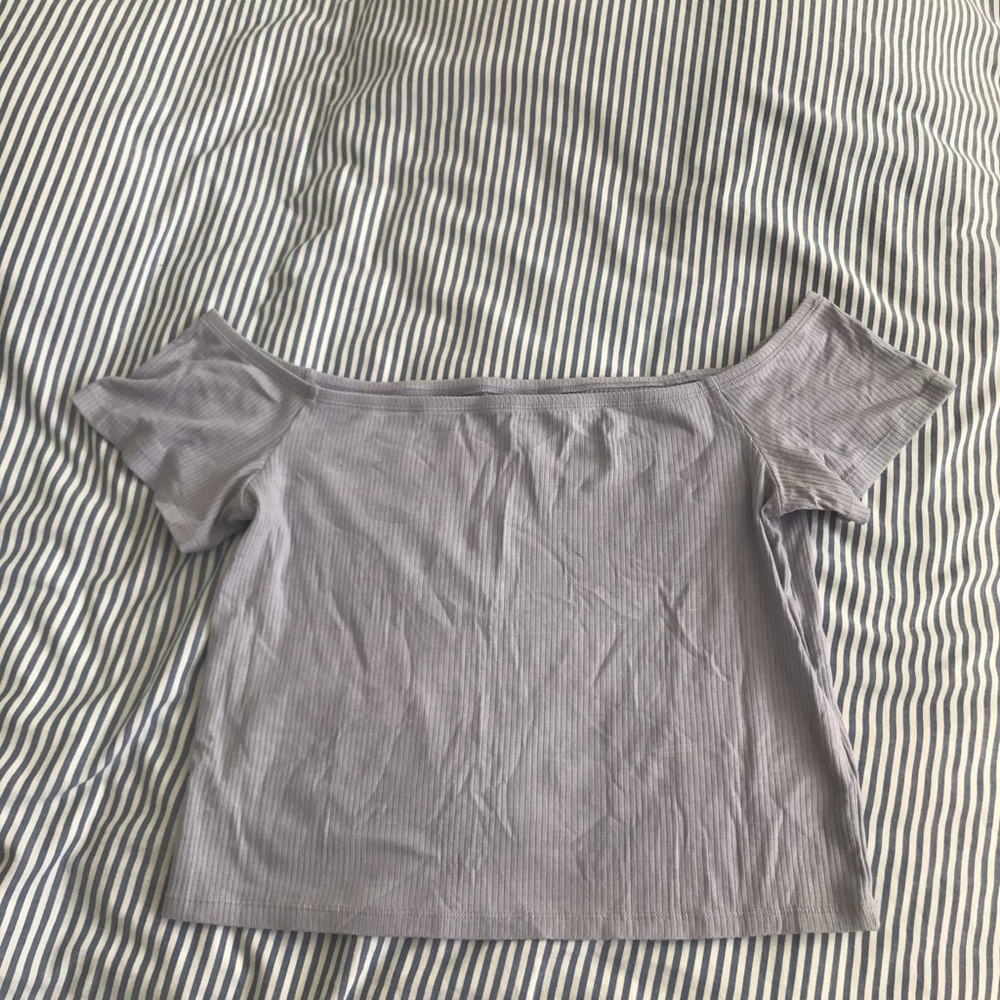 H&M off the shoulder crop top